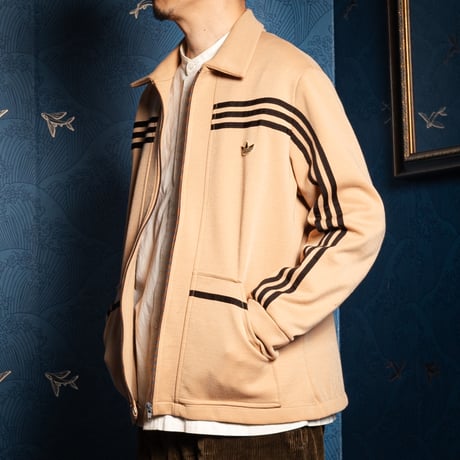 70-80s Vintage adidas Knit Jacket CLUB (Made in West Germany)