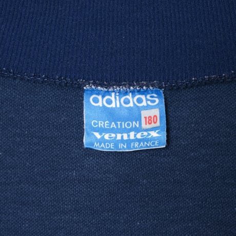 60s Vintage adidas Track Jacket Late World Mark Navy (Made in France)