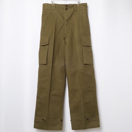 French Army M47 Trousers Early Canvas Size 33  Dead Stock