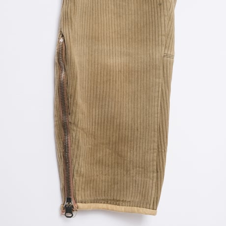 30-40s France Vintage  Cotton Pique Jodhpurs Trousers