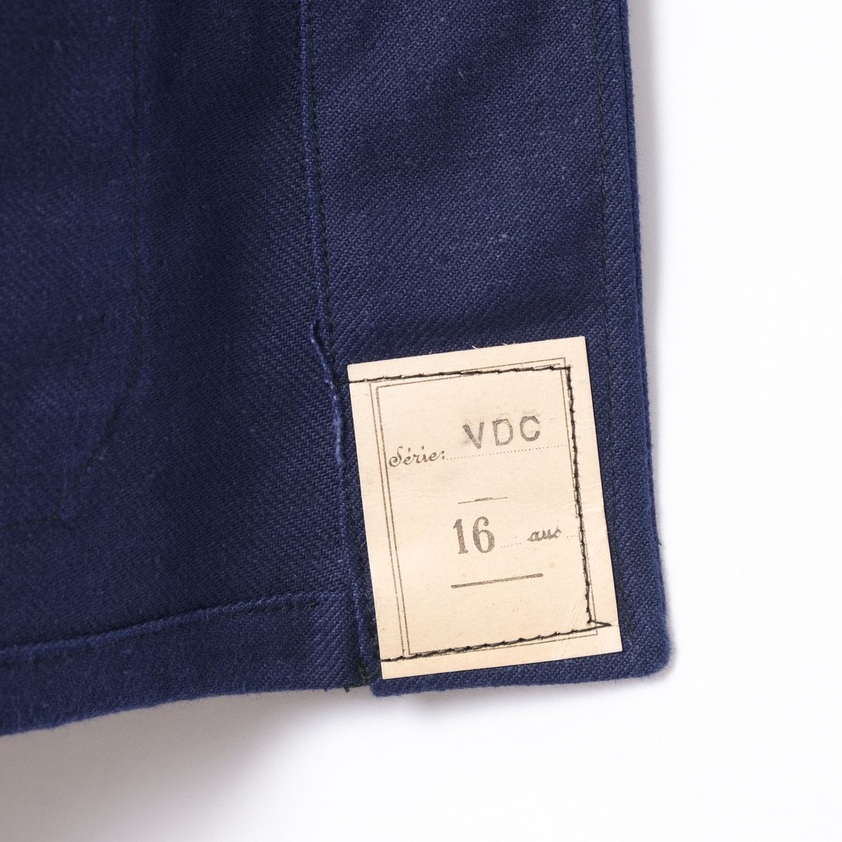 40-50s France Vintage Au Molinel Cotton Twill J 40-50s France Vintage Au Molinel Cotton Twill J