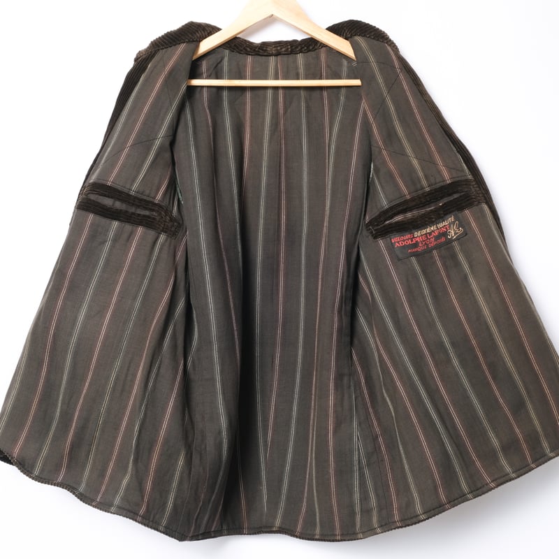 30-40s France Vintage Adolphe Lafont Dark Brown 30-40s France Vintage Adolphe Lafont Dark Brown