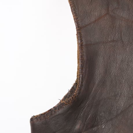 40s Euro Vintage Leather Vest