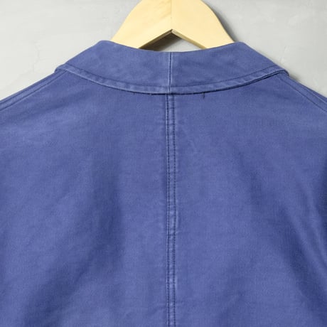 40-50s Le Mont St Martin Blue Moleskin Jacket