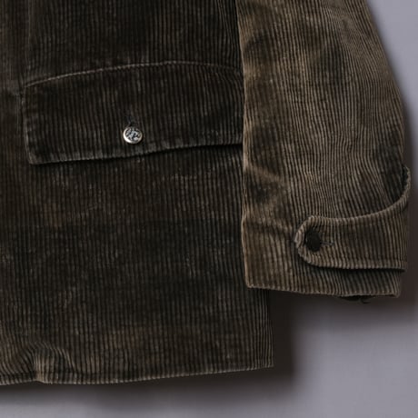 40-50s French Vintage Le Meilleur D'Amiens Corduroy Hunting Jacket
