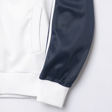 70-80s Vintage adidas Ventex ATP Track Jacket White × Navy (Made in France)