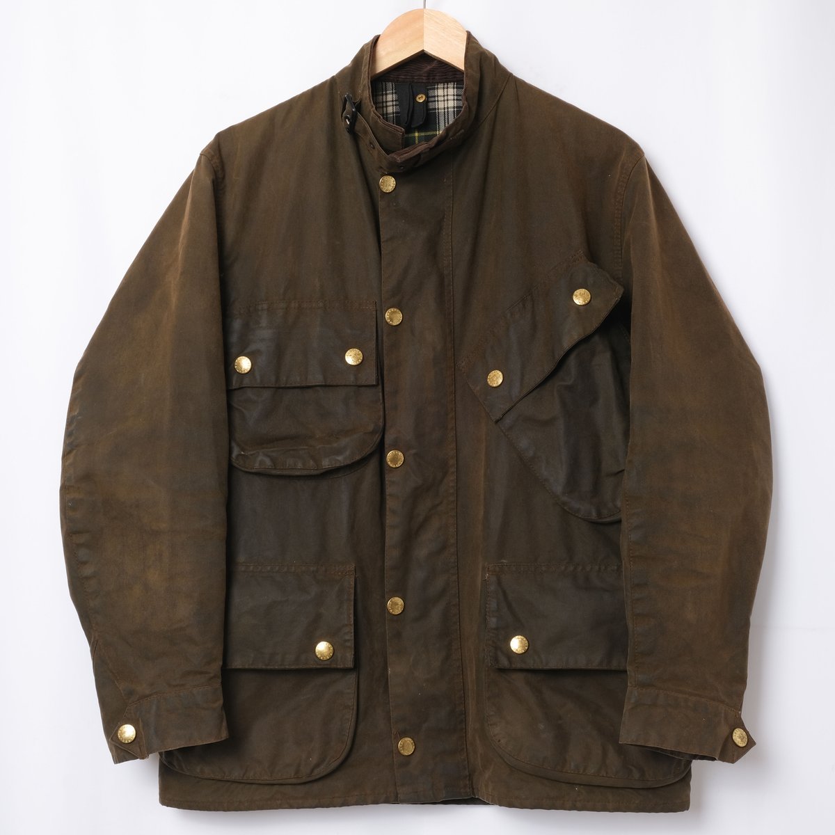 90s Barbour nato international　c40 オリーブ Barbour International Jacket Nato Stock Olive Sage C40 バブアー