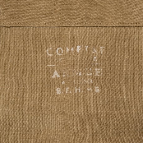 40s French Army Bread Bag (Linen)