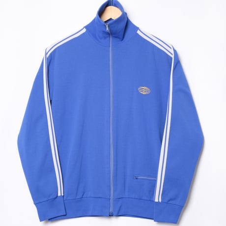 60s Vintage adidas Ventex Track Jacket Late World Mark Blue (Made in France)
