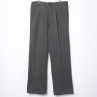 40-50s France Vintage Gray Cotton Pique Hunting Trousers Dead Stock