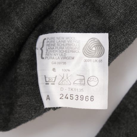 90s JOHN SMEDLEY × REISS Merino Wool Knit Pullover（Made in England）