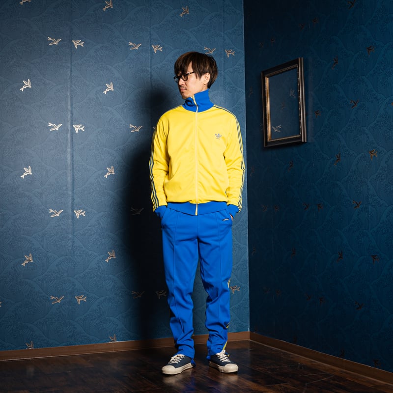 Adidas ventex 70年代　ジャケット　xs 茶色　古着　美品 70〜80年代 VENTEX社製 adidas アディダス CLUB ADIDAS クラブ