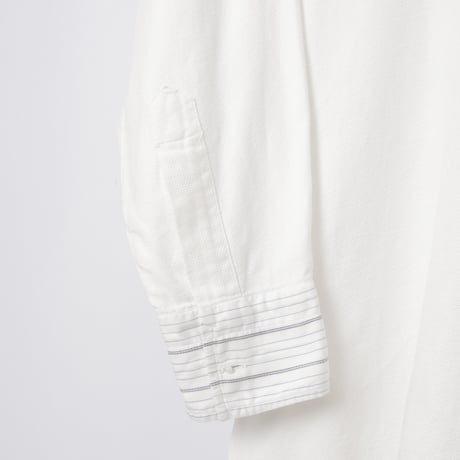 40-50s France Vintage ConChon Quinette NATTÉ Cotton Dress Shirt