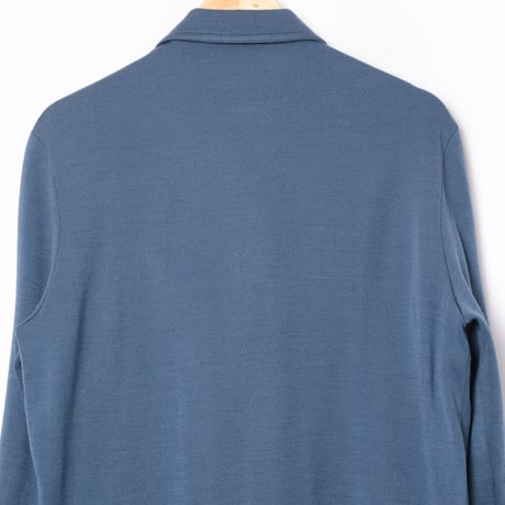70s Vintage adidas Ventex Knit Jacket Blue Grey (Made in France)