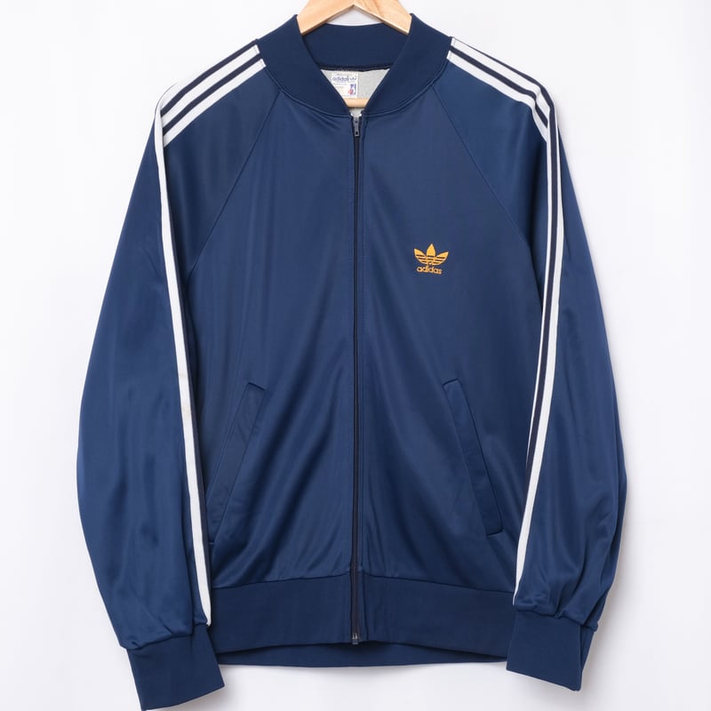 70s-80s Vintage adidas ATP Track Jacket NavyBlu