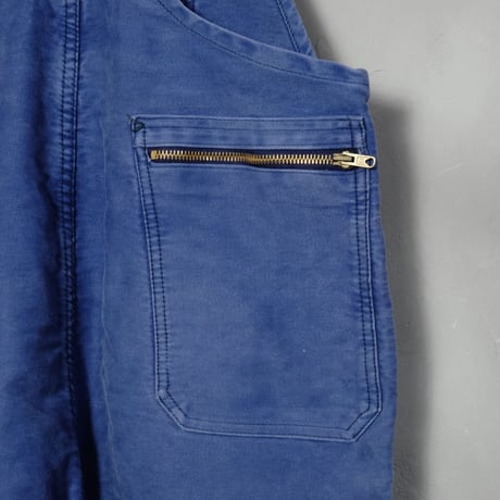 40-50s Le Mont St Michel  French Work Overalls Size 40
