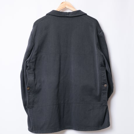 50-60s French Vintage Le Mousquetaire Gray Cotton Pique Hunting Jacket