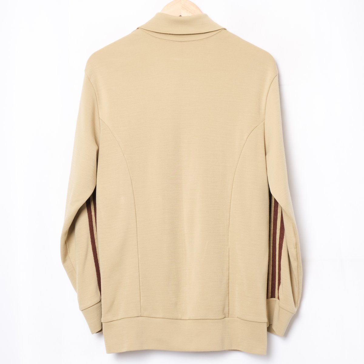 70-80s Vintage adidas Knit Jacket Beige(Made in 70-80s Vintage adidas Knit Jacket Beige(Made in
