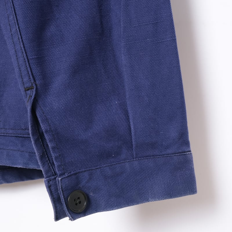 40-50s France Vintage Au Molinel Cotton Twill J 40-50s France Vintage Au Molinel Cotton Twill J