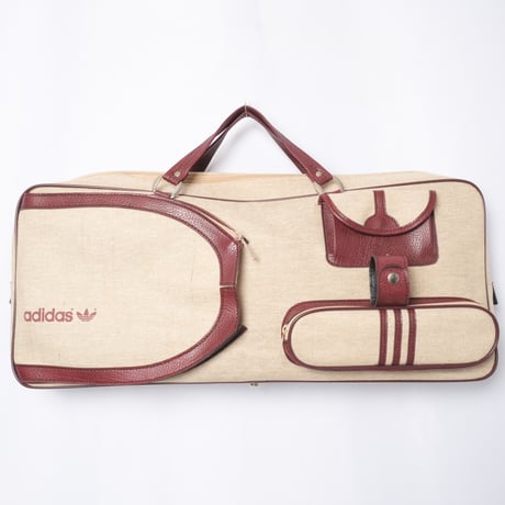 70-80s adidas Tennis Bag With Racket