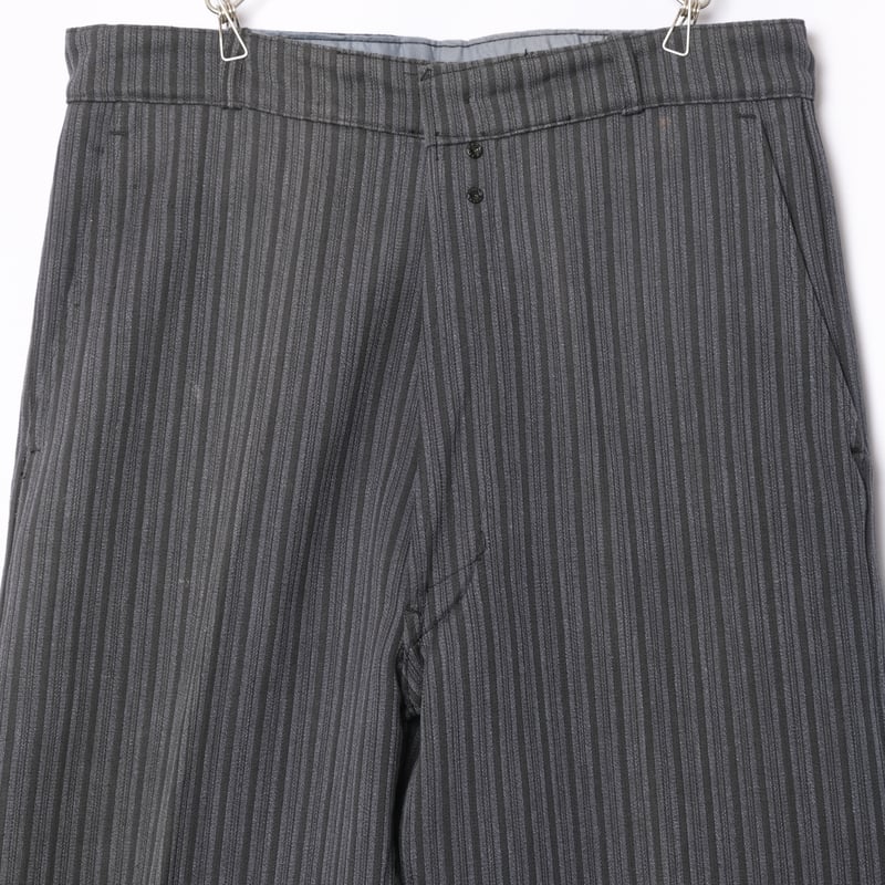 50-60s France Vintage Le Tirailleur Stripe Trou