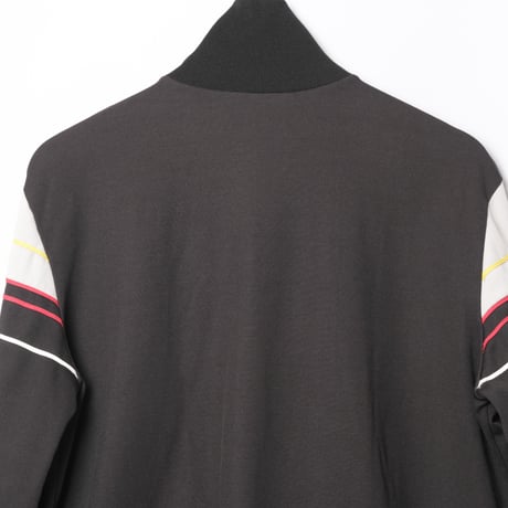 70-80s Vintage adidas Ventex Track Jacket Black × Light Gray(Made in France)