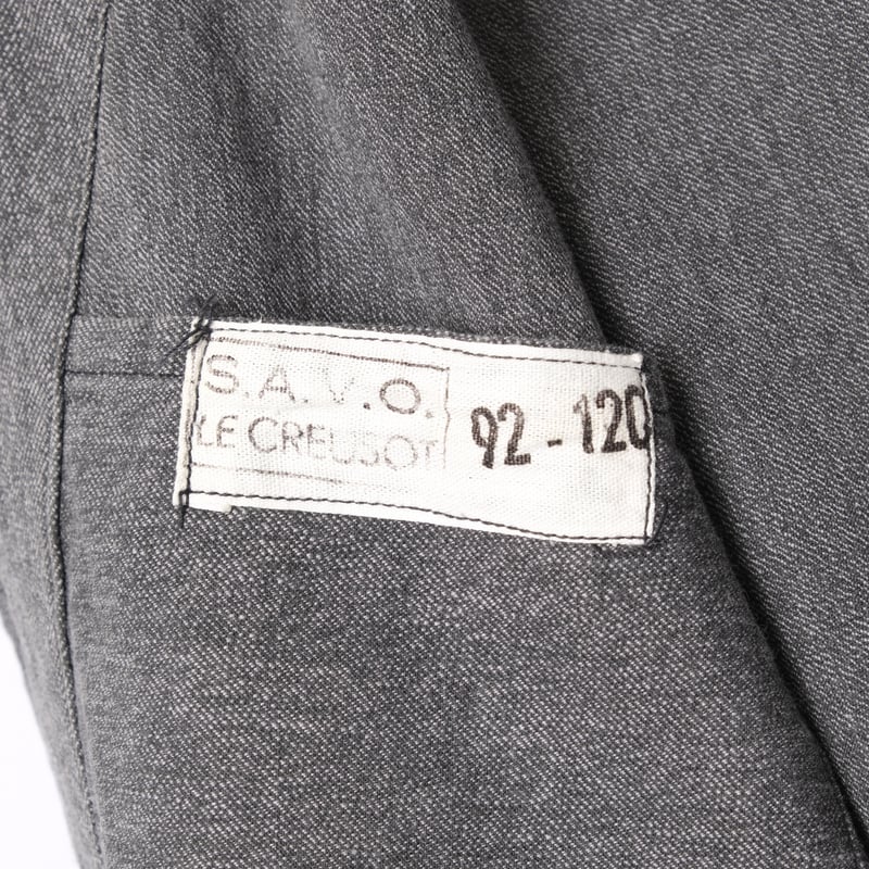40-50s France Vintage Black Chambray Atelier Co