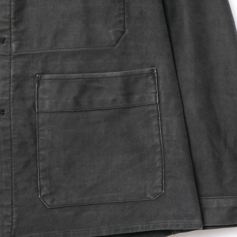 40s France Vintage Adolphe Lafont Black Moleski 40s France Vintage Adolphe Lafont Black Moleski