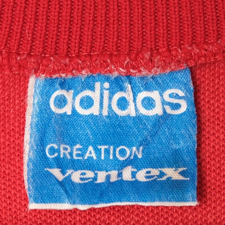 60s Vintage adidas Ventex Track Jacket ELAST Red (Made in France)