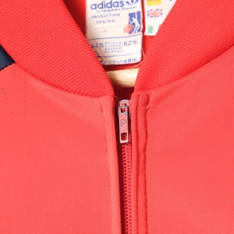70-80s Vintage adidas Ventex ATP Red × Navy Tra