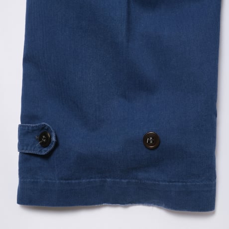 -30s France Vintage Fireman HBT Cotton Trousers