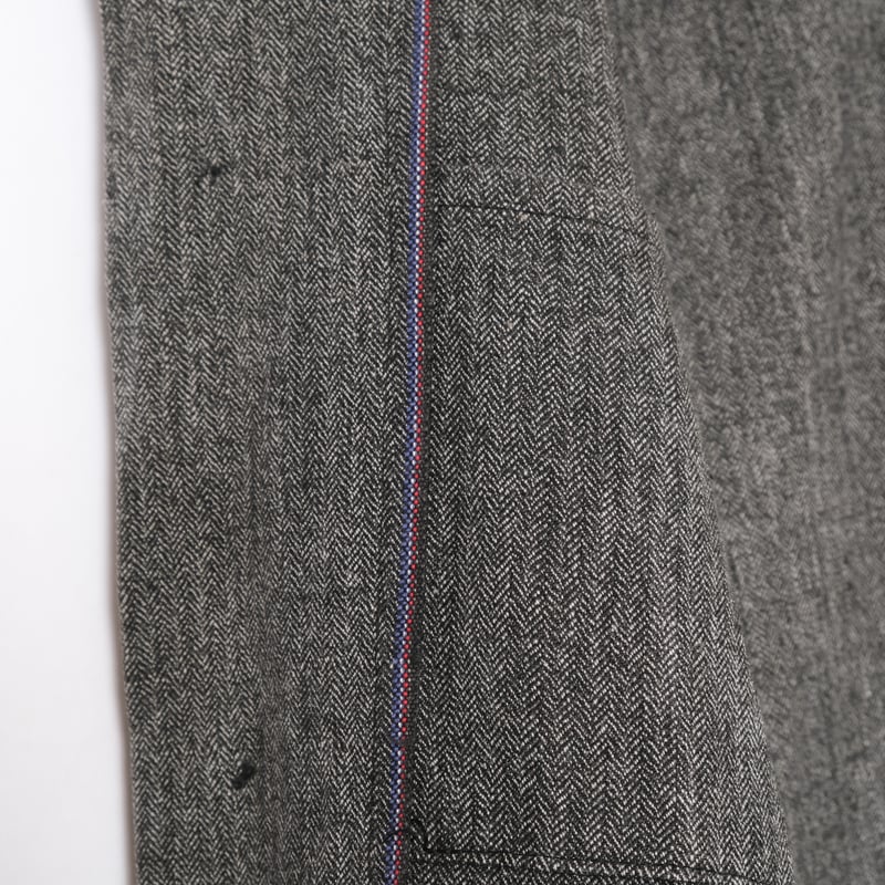 50-60s French Vintage HBT Black Chambray Ateli