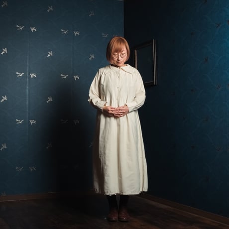 British Antique Cotton Night Dress 1