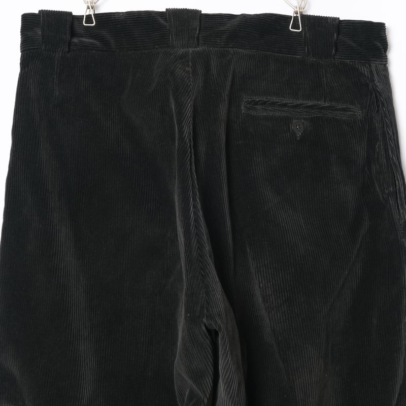 40-50s France Vintage Le Chamonix Black Corduro