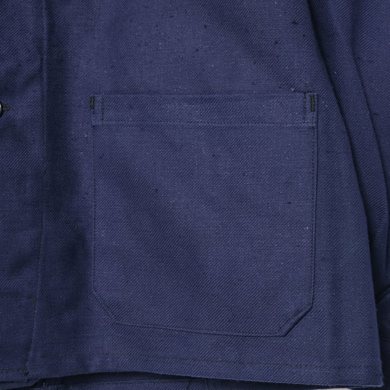 40-50s France Vintage Au Molinel Cotton Twill J