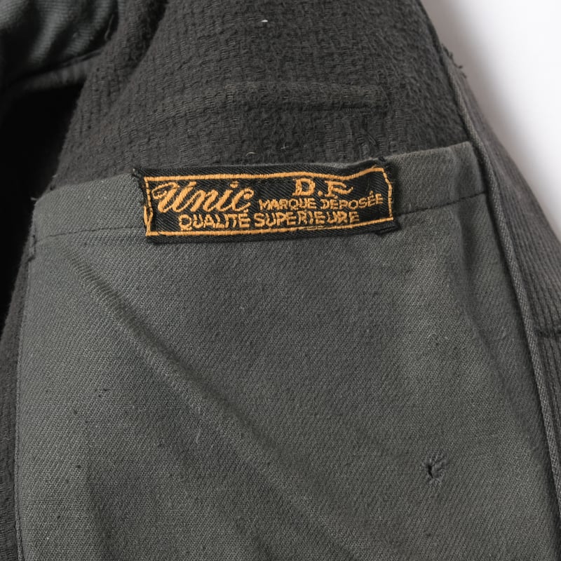 40-50s France Vintage Unic D.F Cotton Pique Hun