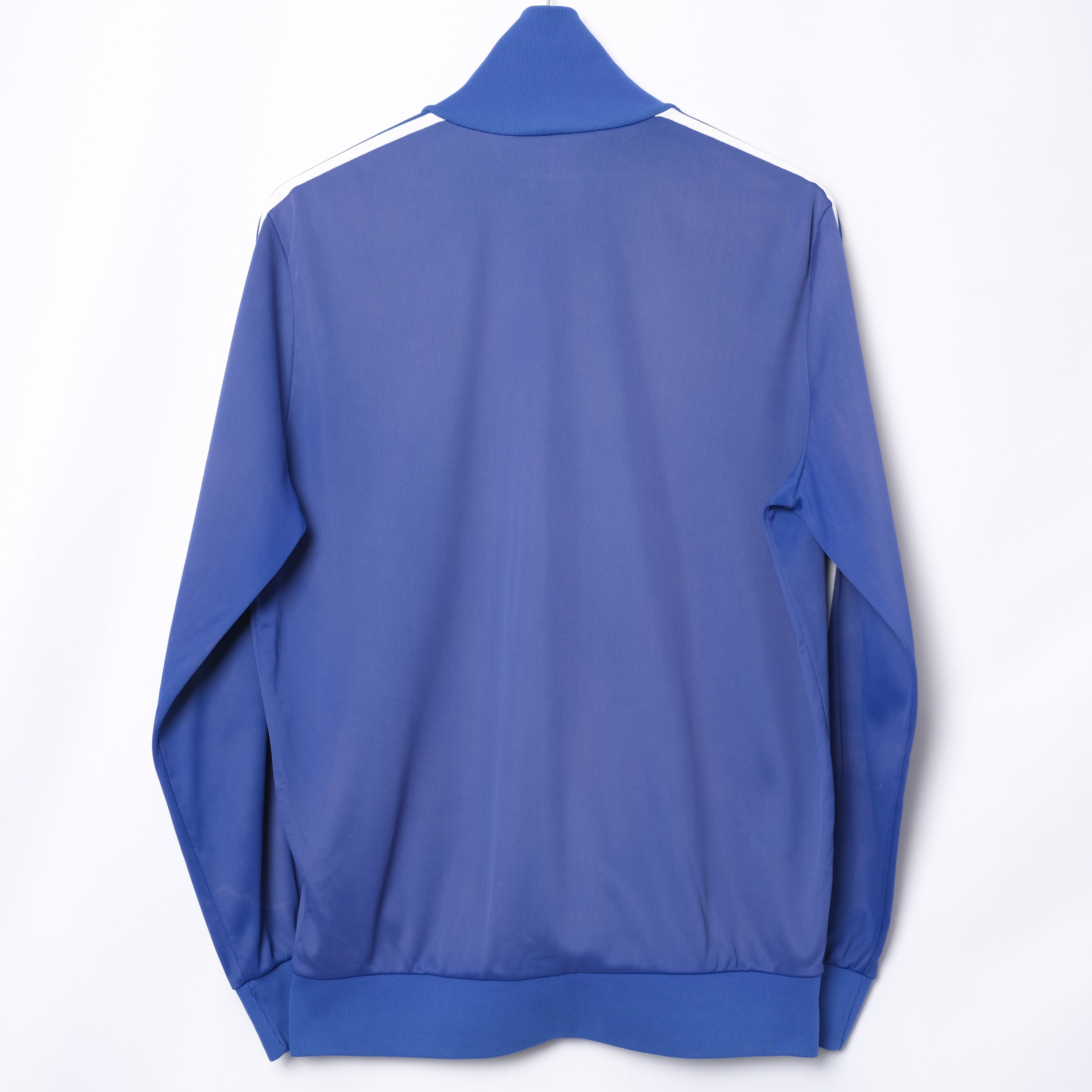70s Vintage adidas Track Jacket Blue × White (M