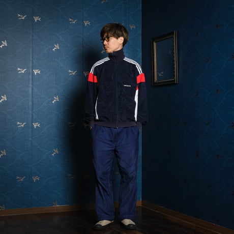 80s Vintage adidas Ventex Track Jacket Model Challenger (Made in France)