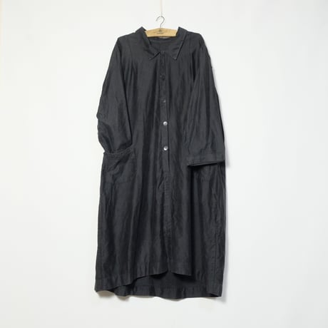 1940-50s Black Light Moleskin Dress