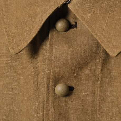 French Army M35 Motorcycle Short Jacket (Linen) With Liner Dead Stock