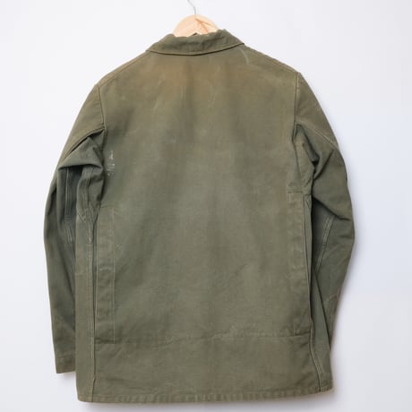 60s French Vintage  Dumont d`urville  Canvas Hunting Jacket