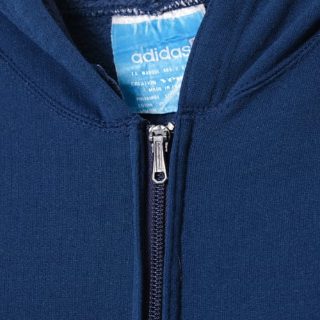 70s Vintage adidas Hoodie Navy (Made in France)