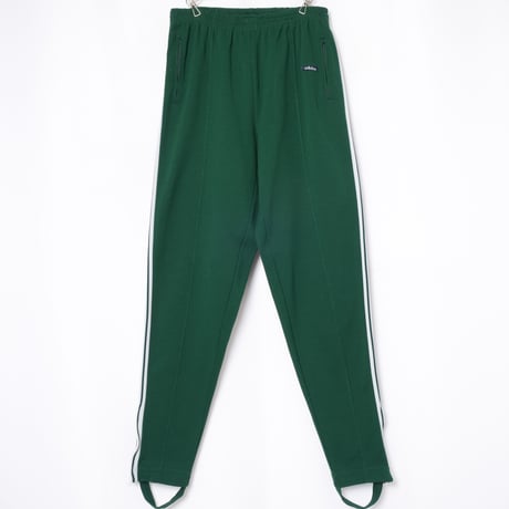 60s Vintage adidas Ventex Track Jacket & Trousers Late World Mark Green (Made in France)