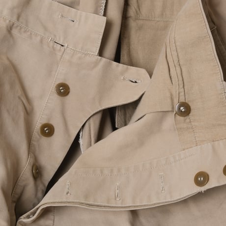 40s French Army Canvas Chino Trousers