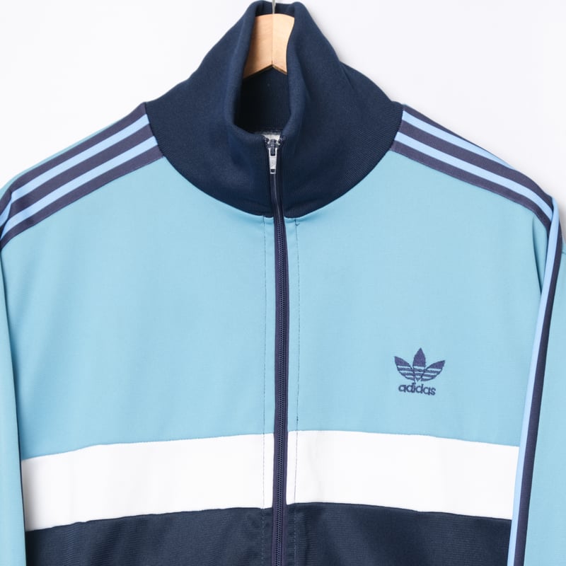70-80s Vintage adidas Ventex Track Jacket Navy