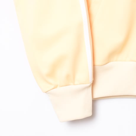 70-80s Vintage adidas Track Jacket Model First Custard × White (Made in France)