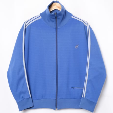 60s Vintage adidas Ventex Track Jacket ELAST Light Blue (Made in France)