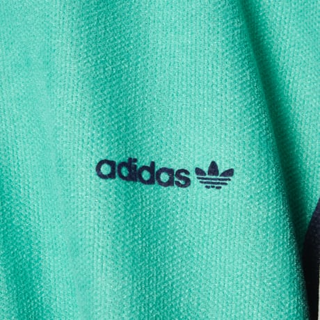 80s Vintage adidas Ventex Track Jacket Green (Made in France)  186