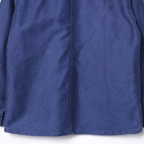 50s France Vintage Dubure & Deverchere Blue Moleskin Work Jacket