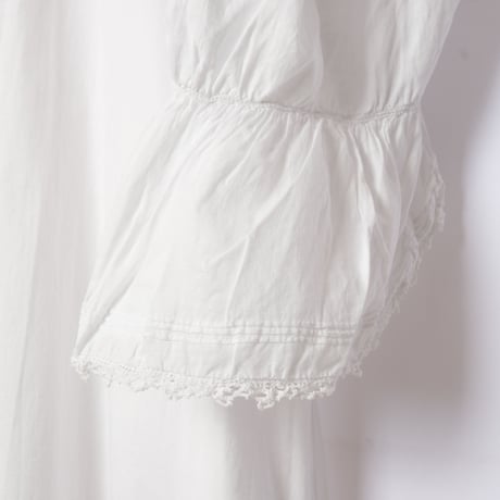 〜1930s French Antique Cotton Lace Night Dress